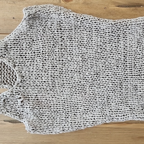 Express Brown Nude Knit Tank Top - Picture 3 of 8